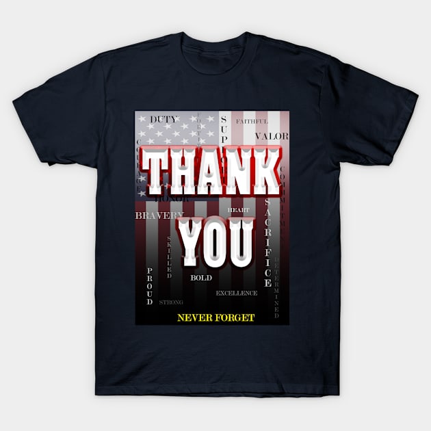 Memorial Day T-Shirt by Glendemonium